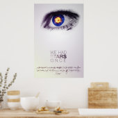 We hadden ooit sterren (ondertekend Poster) Poster (Keuken)