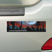 We hadden plezier in Yellowstone ... Bumpersticker (Op auto)