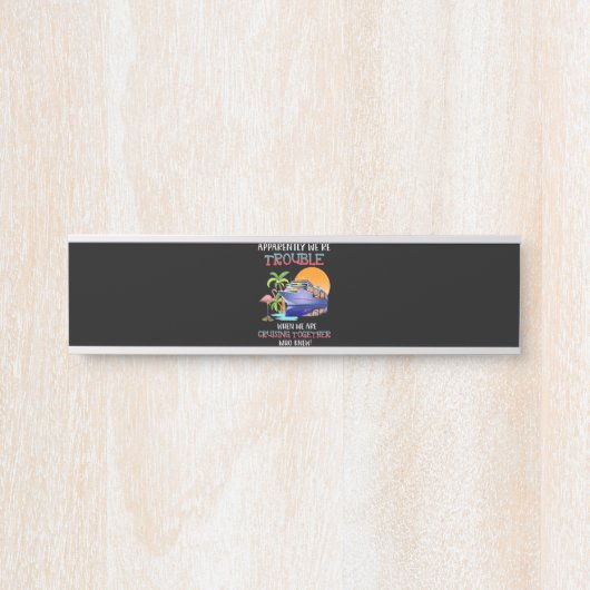 We hadden problemen met Toger Flamingo Deurbordje (Voorkant)