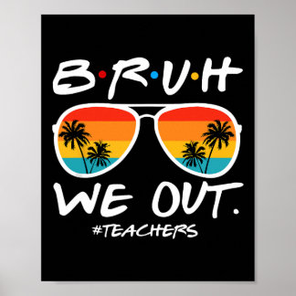 We halen leraren uit het einde van het schooljaar  poster