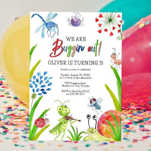 We halen ons eruit | Verjaardagsfeestje Kaart