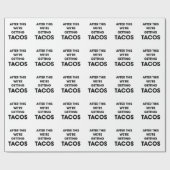 We halen Tacos Cadeaupapier (Vlak)
