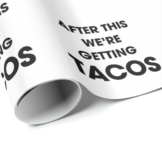 We halen Tacos Cadeaupapier (Rol Hoek)