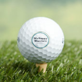 We Happy Warriors Golf Ball Golfballen (Insitu Shirt)