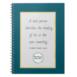 We Happy Warriors Notitieboek