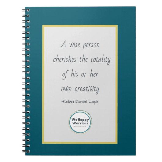 We Happy Warriors Notitieboek (Voorkant)