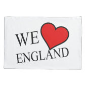 We Hart Engeland BK pcnt Kussensloop (Achterkant)