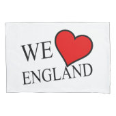 We Hart Engeland BK pcnt Kussensloop (Voorkant)