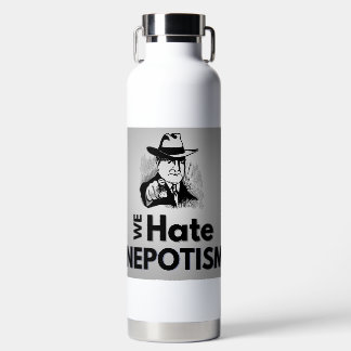 We haten nepotisme - Waterfles