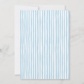 We Haven't Slept One Bit 1st Birthday Party Kaart (Achterkant)