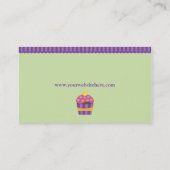 We "Heart" Cupcakes Visitekaartje (Achterkant)