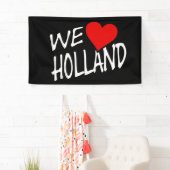 We Heart Holland op bk bnrcent Spandoek (Insitu)