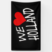 We Heart Holland op bk bnrcent Spandoek (Verticaal)