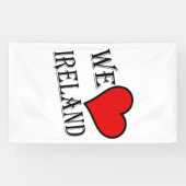 We Heart Ireland bk (v) bnrt Spandoek (Horizontaal)