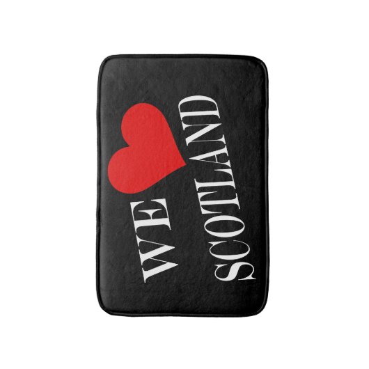 We Heart Scotland bij bmcnt Badmat (Voorkant Verticaal)