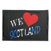 We Heart Scotland overlay pcnt Kussensloop (Achterkant)