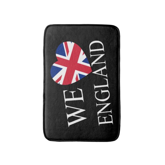 We Heartflag Engeland bij bmcnt Badmat (Voorkant Verticaal)