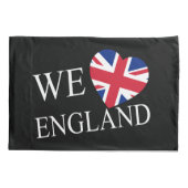 We Heartflag Engeland bij pcnt Kussensloop (Achterkant)