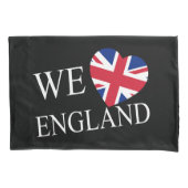 We Heartflag Engeland bij pcnt Kussensloop (Voorkant)