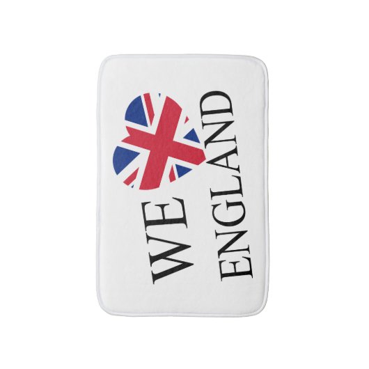 We Heartflag Engeland bmcnt Badmat (Voorkant Verticaal)