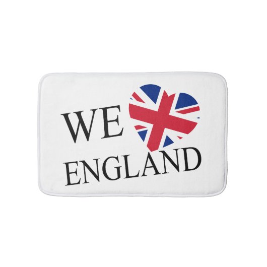 We Heartflag Engeland bmcnt Badmat (Voorkant)