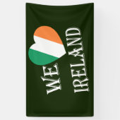 We Heartflag Ierland at (h) bnrcnt Spandoek (Verticaal)