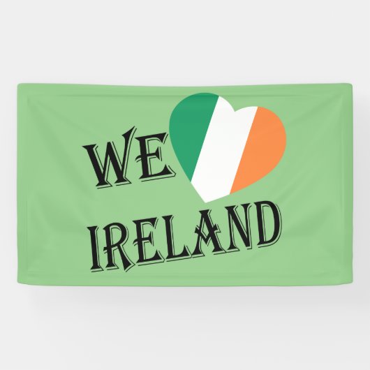 We Heartflag Ireland bk (h) bnrcnt Spandoek (Horizontaal)