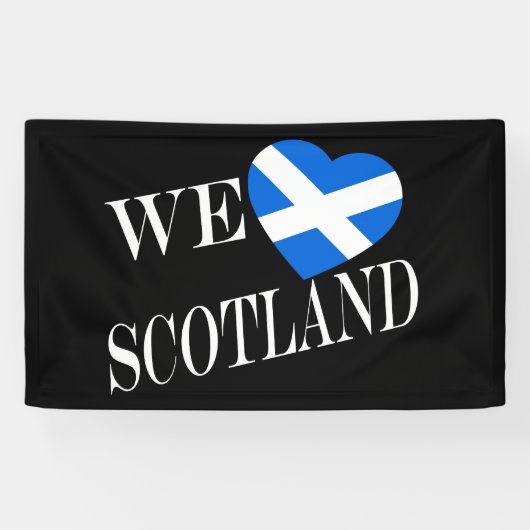 We Heartflag Scotland at (h) bnrcnt Spandoek (Horizontaal)