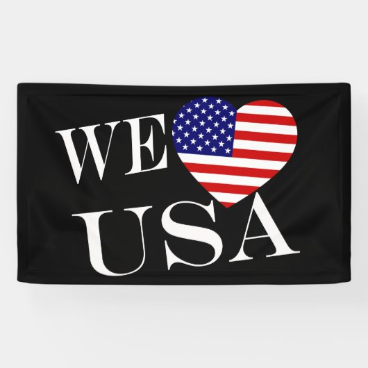 We Heartflag USA at (h) brcnt Spandoek (Horizontaal)