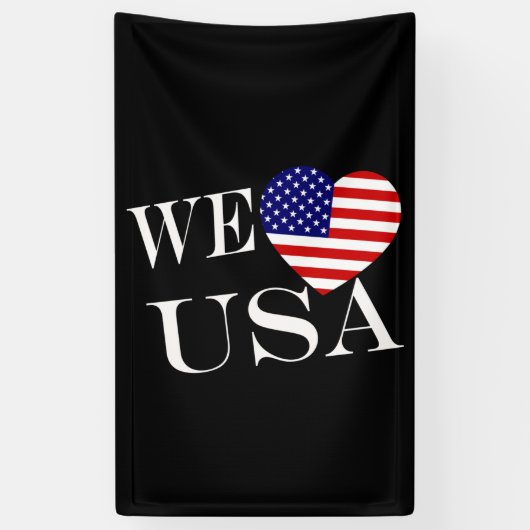 We Heartflag USA at (v) brcnt Spandoek (Verticaal)