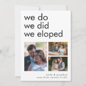 We hebben 3 Foto's aangekondigd Aankondiging (Voorkant)