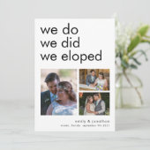 We hebben 3 Foto's aangekondigd Aankondiging (Staand voorkant)