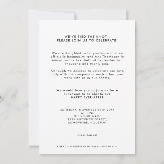 We hebben 3 Foto's aangekondigd Aankondiging (Achterkant)