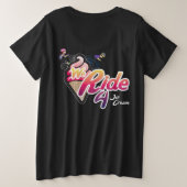 We hebben 4 ijskap gerijpt grote maat t-shirt (Design achterkant)