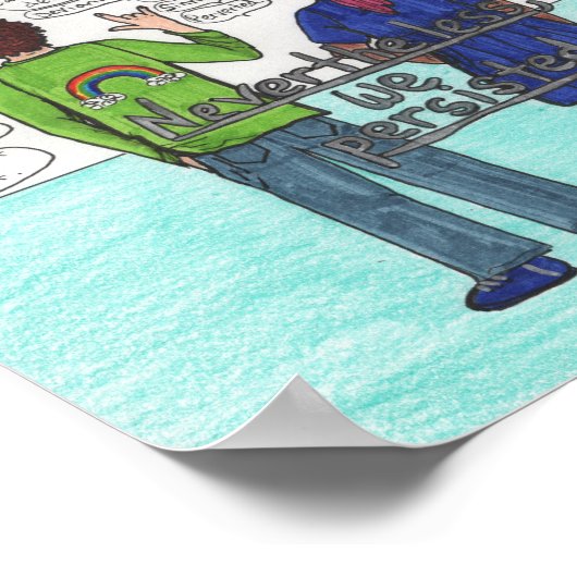 We hebben 8,5 x 11 mensen (biseksueel) poster (Hoek)