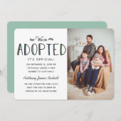 We hebben aangenomen | Aankondiging goedkeuring (Voorkant / Achterkant)