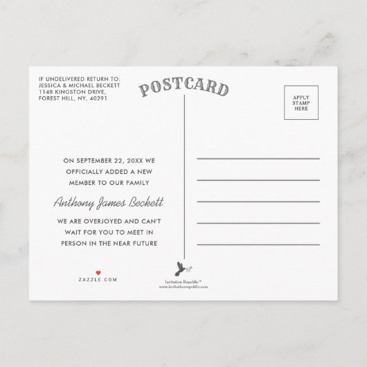 We hebben aangenomen | Aankondiging goedkeuring (Achterkant)