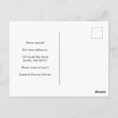 We hebben aangepaste foto Wildflower boeket verpla Briefkaart (Achterkant)