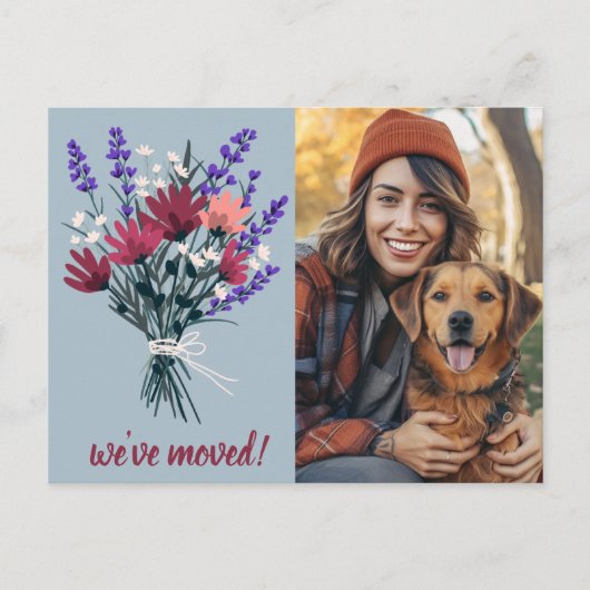 We hebben aangepaste foto Wildflower boeket verpla Briefkaart (Voorkant)