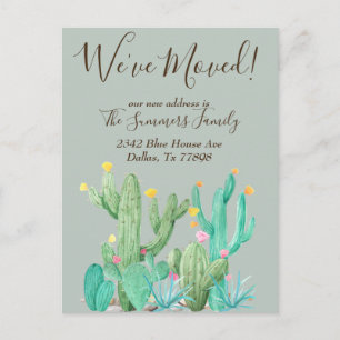 We hebben aankondiging Cactus woestijncactussen ve Briefkaart