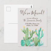 We hebben aankondiging Cactus woestijncactussen ve Briefkaart (Voorkant / Achterkant)