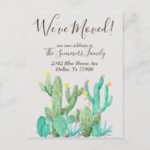 We hebben aankondiging Cactus woestijncactussen ve Briefkaart (Voorkant)