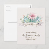 We hebben aankondiging Cactus woestijncactussen ve Briefkaart (Voorkant / Achterkant)