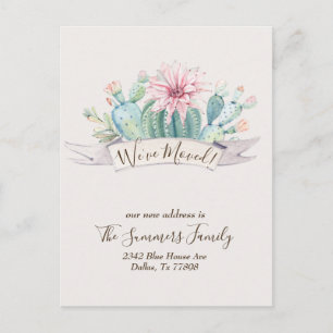 We hebben aankondiging Cactus woestijncactussen ve Briefkaart