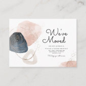 We hebben Abstract verhuisd nieuw adres Visitekaartje (Voorkant)