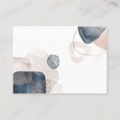 We hebben Abstract verhuisd nieuw adres Visitekaartje (Achterkant)