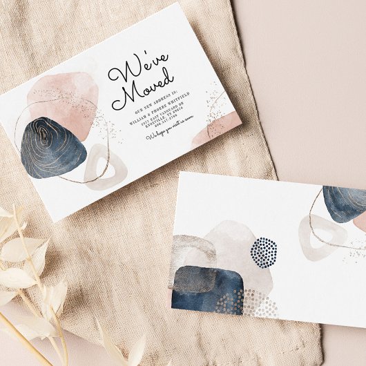 We hebben Abstract verhuisd nieuw adres Visitekaartje