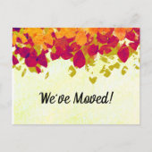 We hebben Adres gewijzigd Briefkaart (Voorkant)