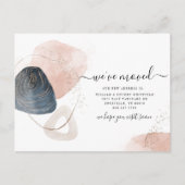 We hebben adreswijziging verplaatst aankondigingskaart (Voorkant)