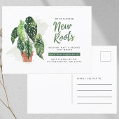 We hebben adreswijziging verplaatst aankondigingskaart